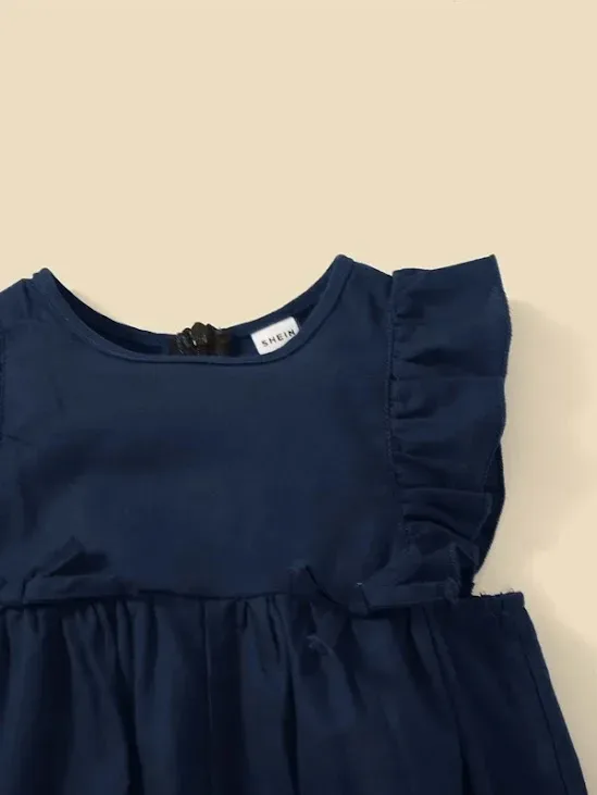 Enterizo para niña color azul