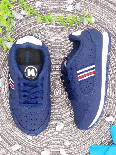 Tenis Molekinho para niño color azul