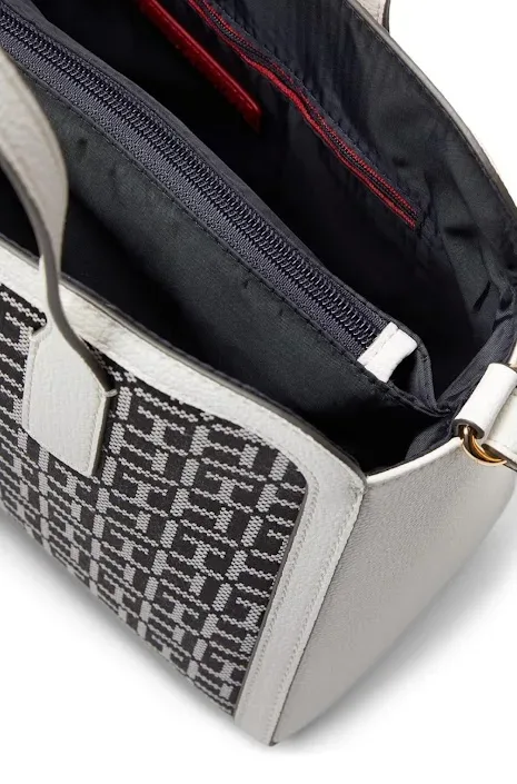 BolsoTommy Hilfiger para dama colo blanco y negro