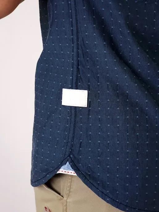 Camisa Hummer para caballero color azul