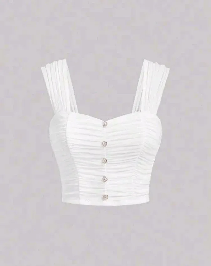 Blusa para dama color blanco