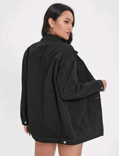 Jacket para dama color negro