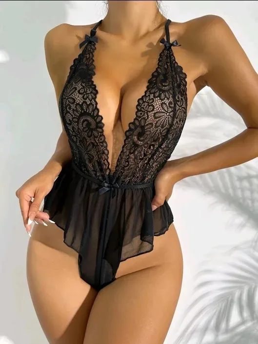 Lenceria para dama color negro