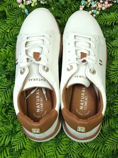 Tenis Natural STEP WHITE/MOCCA para Dama