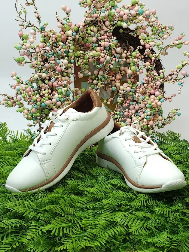 Tenis Natural STEP WHITE/MOCCA para Dama