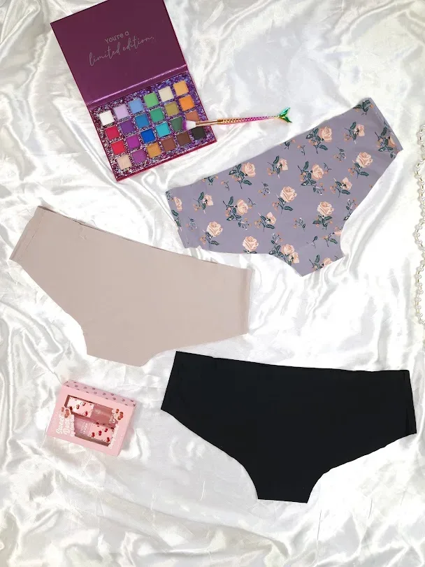 Set de bragas para dama diseño floral