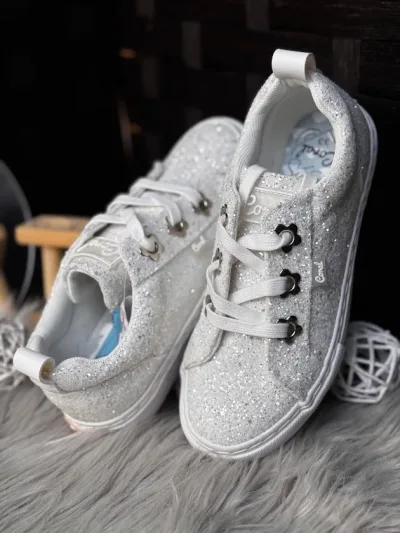 Tenis Coral KAORI GLITTER para Niña