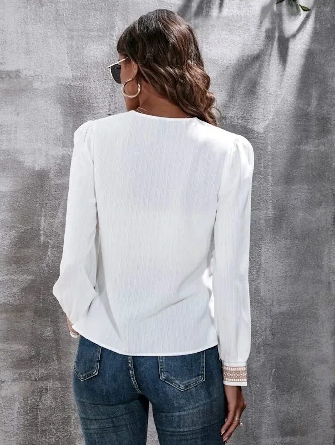 Blusa Para Dama color blanco
