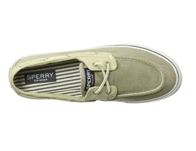 Tenis Sperry para caballero color beige Bahama II Sw Oyster/Khaki