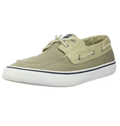 Tenis Sperry para caballero color beige Bahama II Sw Oyster/Khaki