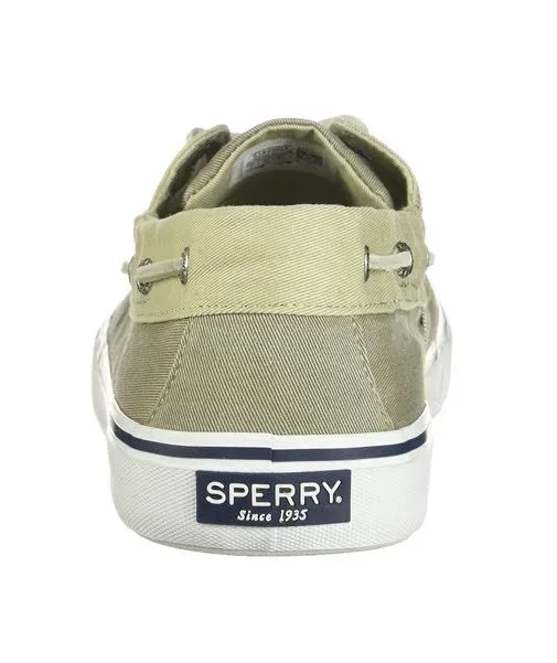 Tenis Sperry para caballero color beige Bahama II Sw Oyster/Khaki