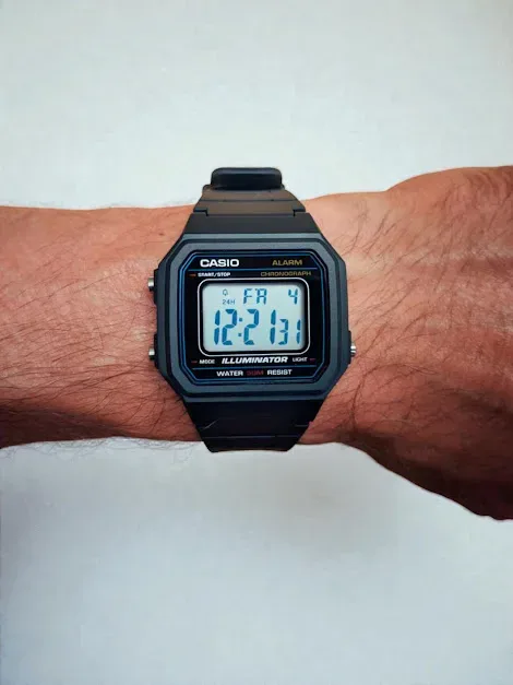 Reloj Casio para caballero W-217H-1AVDF COLOR NEGRO