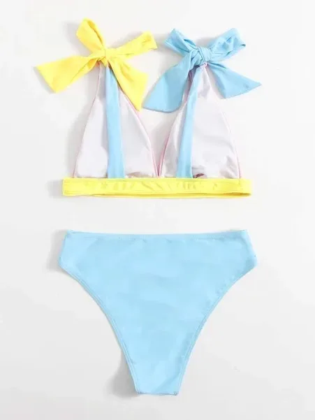 Vestido de baño para dama colores pastel