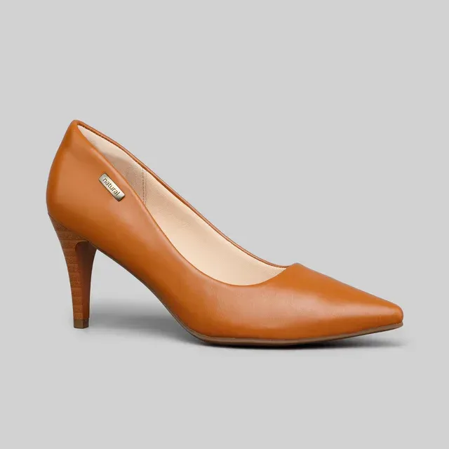 Tacones Natural Violette Camel para dama