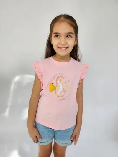 Blusa Fashion Nova para Niña