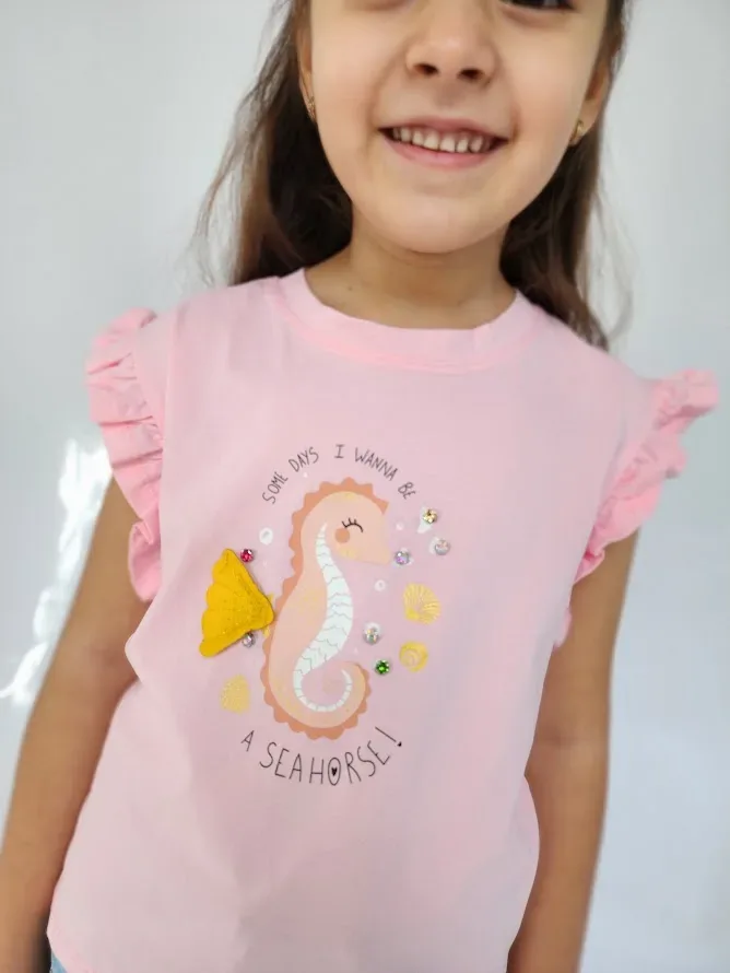 Blusa Fashion Nova para Niña