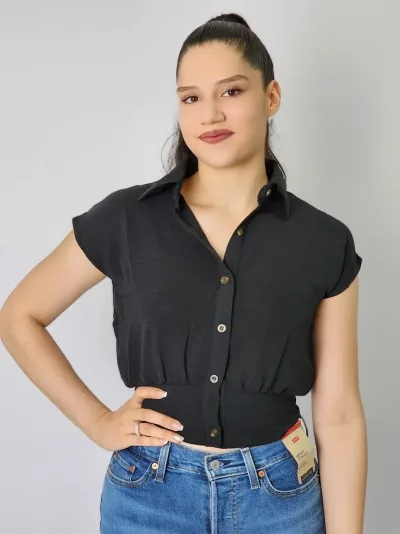 Blusa para dama color negro