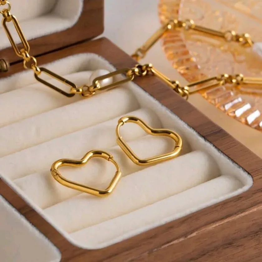 Aretes de Acero inoxidable para Dama