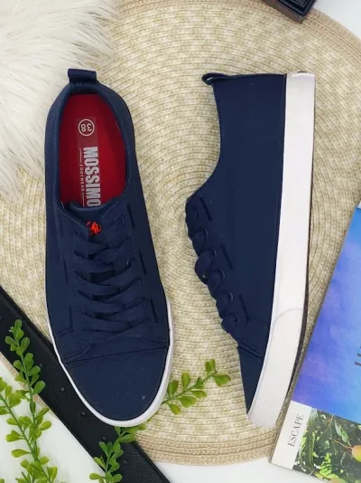 Tenis Mossivo para caballero DUBAI343-AZ color azul