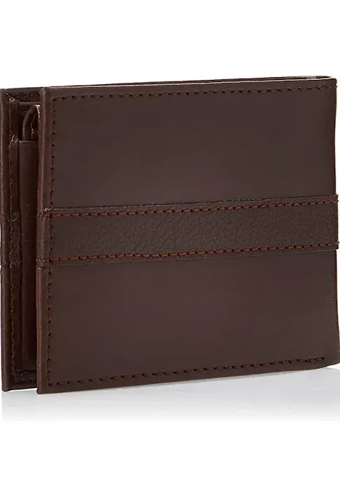 Billetera Tommy Hilfiger para caballero color café