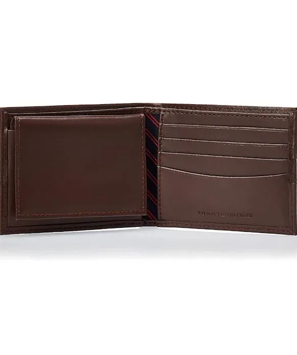 Billetera Tommy Hilfiger para caballero color café