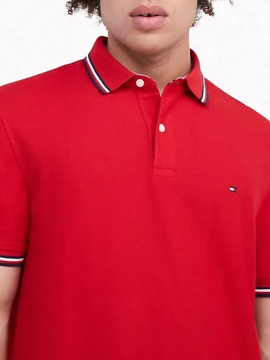 Camiseta Tommy Hilfiger para caballero color rojo