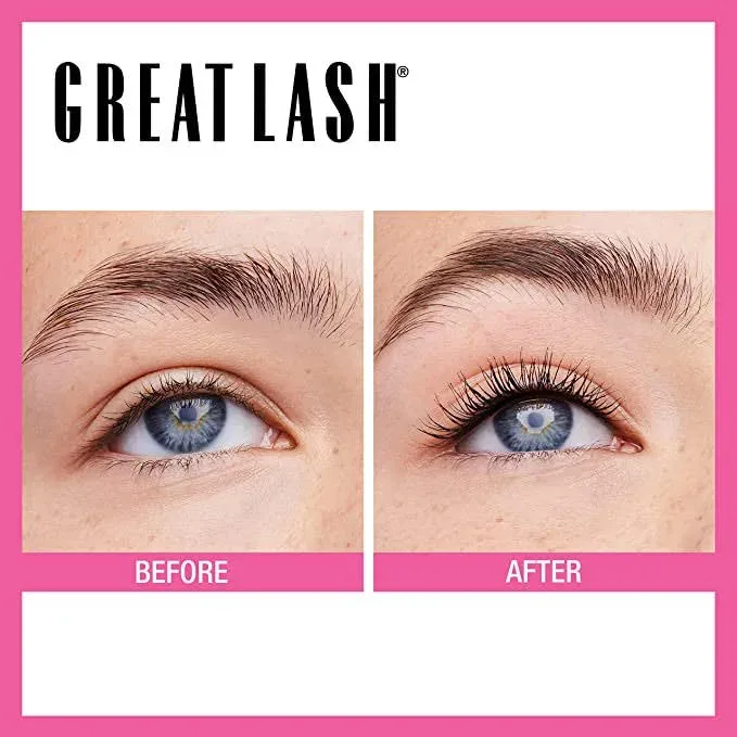 Máscara de pestañas lavable lost of lashes de MAYBELLINE para dama