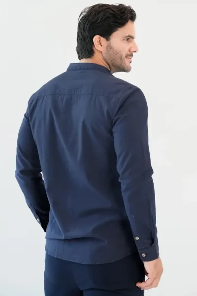 Camisa Hummer para caballero color azul