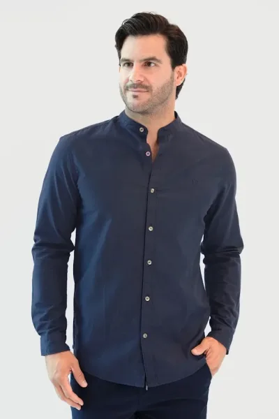 Camisa Hummer para caballero color azul