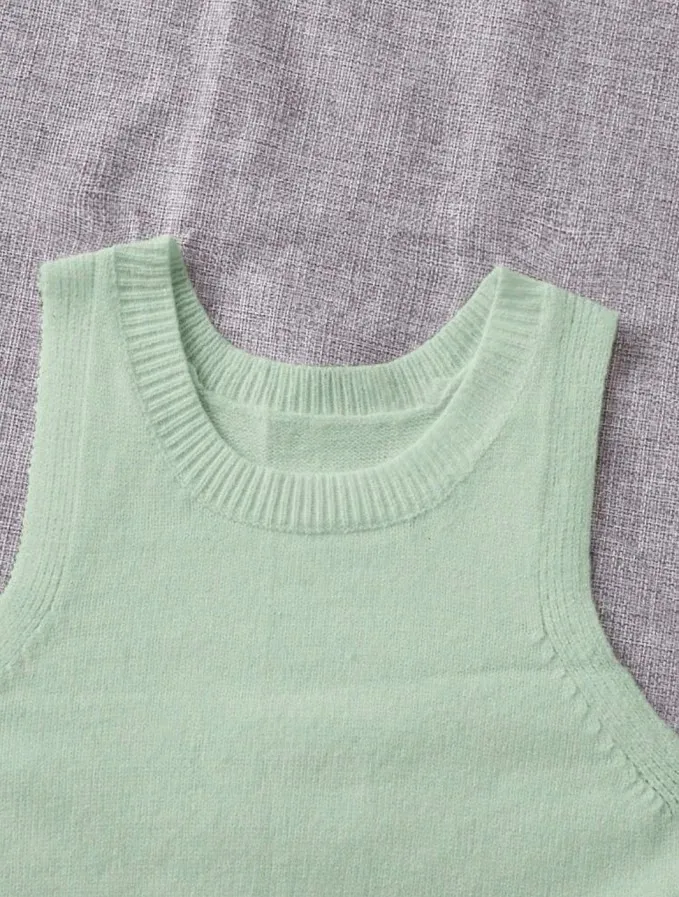 Crop top  para dama color verde agua