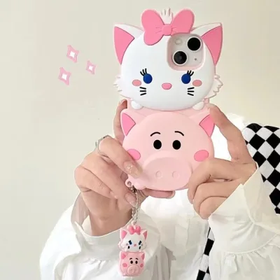 Funda para celular con diseño de Marie y Ham