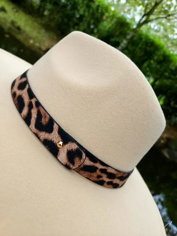 Sombrero para dama color beige