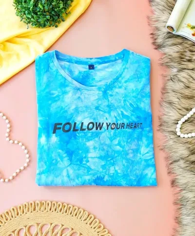 Camiseta para dama color azul