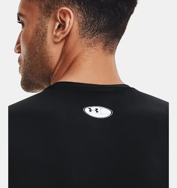 Camiseta deportiva Under Armour para caballero  color negro