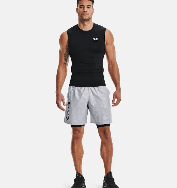 Camiseta deportiva Under Armour para caballero  color negro