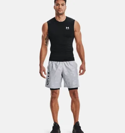 Camiseta deportiva Under Armour para caballero  color negro