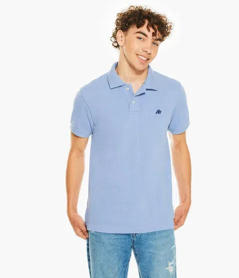 Camiseta Aeropostale para caballero color azul claro