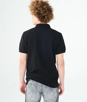 Camiseta Aeropostale para caballero color negra