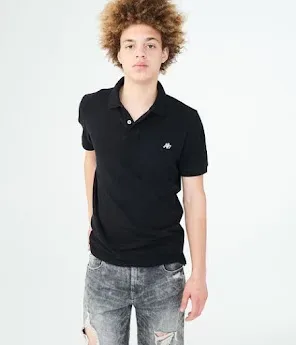 Camiseta Aeropostale para caballero color negra