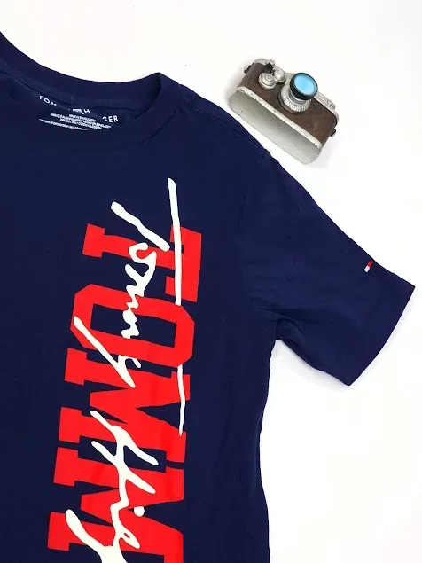 Camiseta Tommy Hilfiger para niño color azul