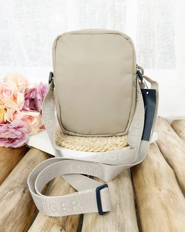 Bolso Tommy Hilfiger para dama color beige