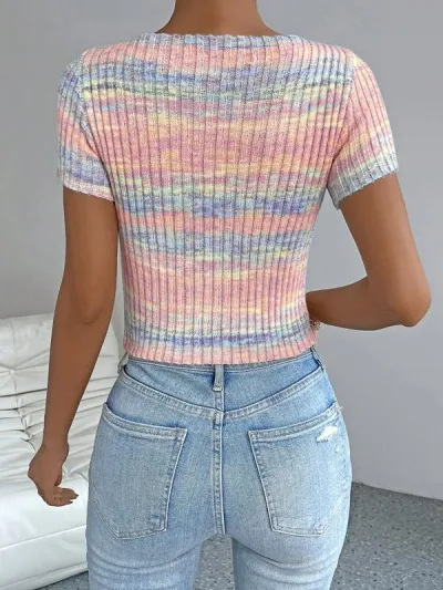 Blusa para dama multicolor