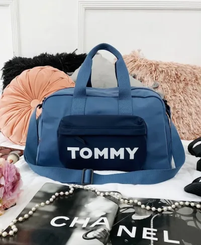 Bolso Tommy Hilfiger para dama color razul
