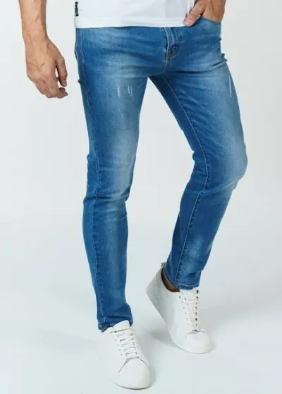 Jeans Hummer para caballero color azul  H221013118A