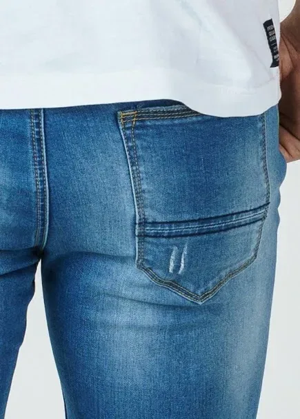 Jeans Hummer para caballero color azul  H221013118A