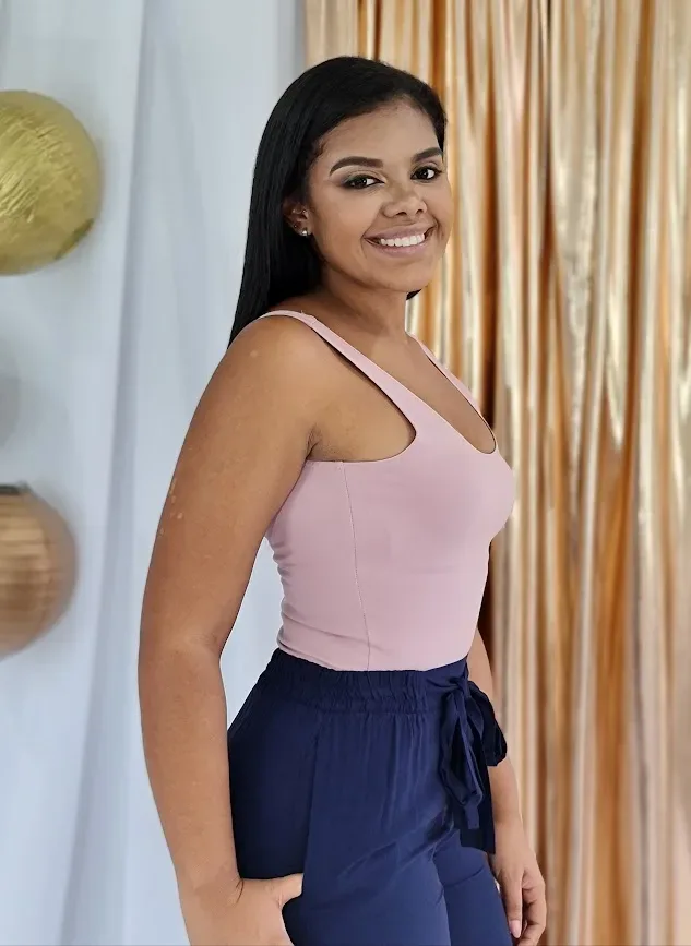 Body Michel para dama color rosado claro