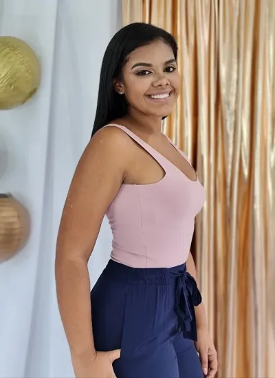 Body Michel para dama color rosado claro