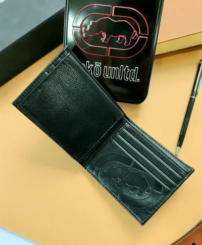 Billetera Ecko unltd para caballero color negro