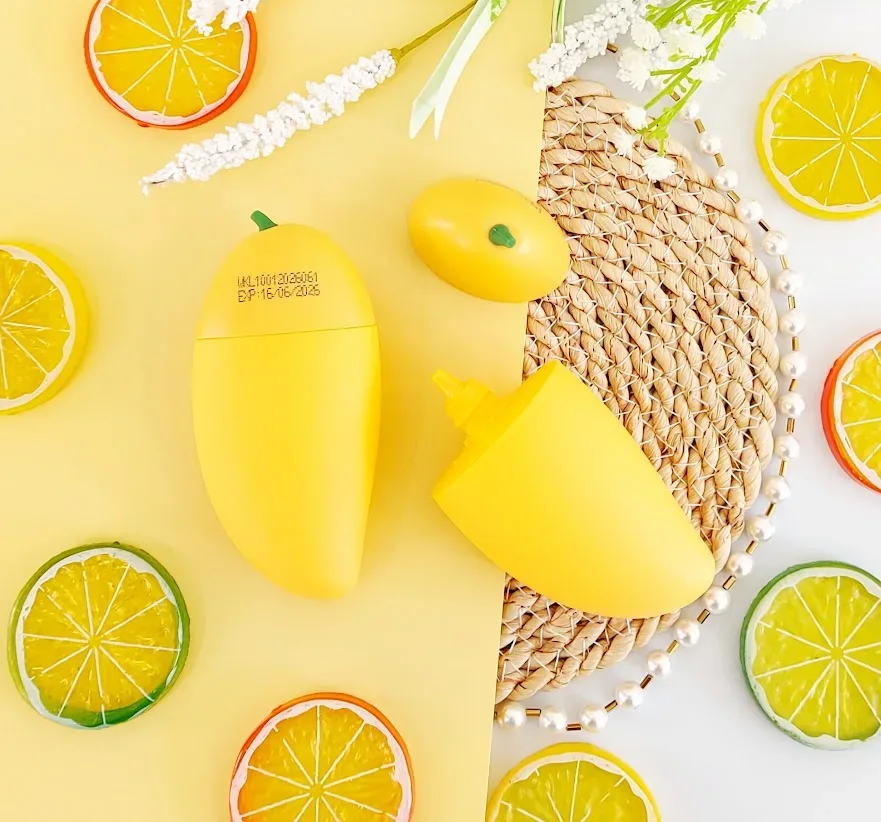 Crema de manos diseño de mango