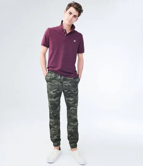 Camiseta Aeropostale para caballero color morado